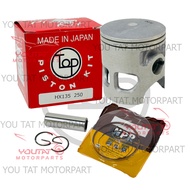 TOP PISTON HONDA RAIDER HX135 KM7 TOP PISTON & NPR PISTON RING SET MADE IN JAPAN STD 58MM - 4.00 62M