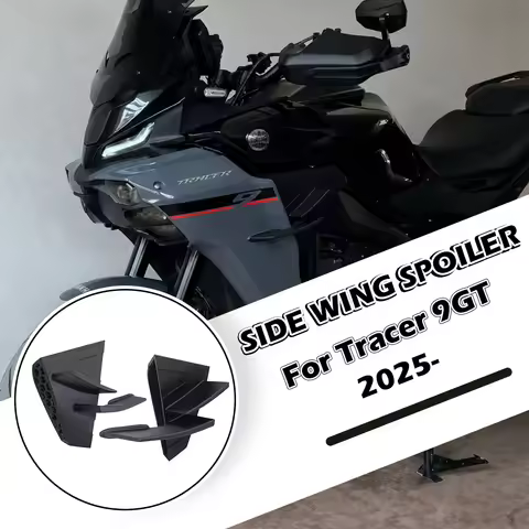 New Motorcycle Side Winglet Front Spoiler Wing Fairing Fixed Wing Side Accessories For Tracer 9GT 9G