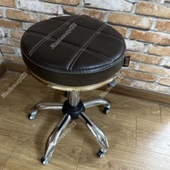 Salon Barber Stylish Adjustable Chair (Brown) 美容美发旋转凳子理发店专用剪发椅子