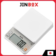 Tanita Digital Kitchen Scale - Measures Rice Calories, 0.5g Increments up to 2kg, KJ-215 WH White