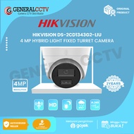 HIKVISION DS-2CD1343G2-LIU/F 4 MP HYBRID LIGHT FIXED TURRET IP CAMERA