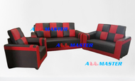 Sofa Kulit PVC Sofa Set 1 Seater 2 Seater 3 Seater 1+2+3 Seater Leather Sofa