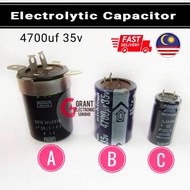 Electrolytic Capacitor 4700uf 35v Ecap