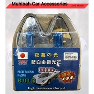 SUPER WHITE HALOGEN BULB H1 / 9005