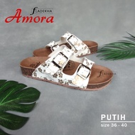 SANDAL WANITA MOTIF TERKINI/ SANDAL REMAJA SLIP ON/ SANDAL CEWEK STRAP