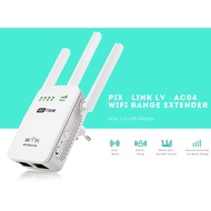 PIX - LINK LV - AC04 WiFi Wireless Coverage Range Extender 750Mbps 2.4 / 5GHz