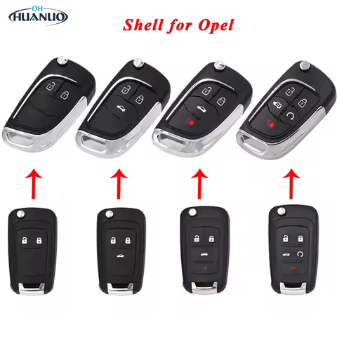 2/3/4/5 Buttons Modified Remote Key Shell Case for Opel Astra J Zafira B Insignia Adam Astra J Casca