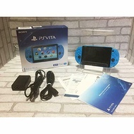 PlayStation PS Vita Wi-Fi Console Aqua Blue PCH-2000ZA23 from Japan region free