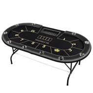 Texas Poker Table Chip Chess Room Special Foldable Texas Poker Table