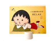 櫻桃小丸子 雙面拼圖 座枱擺件 #Pintoo #連原裝盒 #95%新