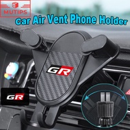 Toyota GR Sport Car Air Vent Phone Mount Stand 360° Rotation Adjustable Mobile Holder For 86 Yaris V