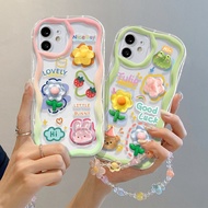 For OPPO A79 5G OPPO Reno 10 5G OPPO Reno 10 Pro 5G Phone Case 3D Cute Doll Border TPU Back Cover+Chain