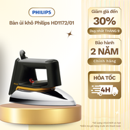 Bàn ủi khô Philips HD1172/01 - Hàng chính hãng - Bảo hành 2 năm