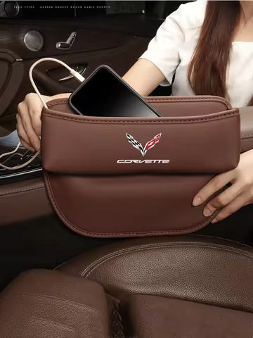 Car Seat Crevice Gaps Storage Seat Organizer Gap Slit Filler Holder for Corvette C1 C2 C3 C4 C5 C5 C