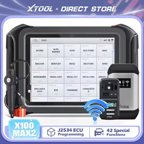 XTOOL X100 MAX2 2026 Key Programming Tools With KC501 Key Programmer J2534 ECU Programming Tool With