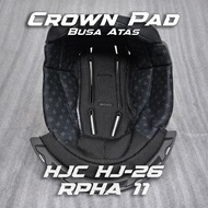 Crown Pad Aftermarket Helmet HJC RPHA 11 HJ26 Top Foam Helmet HJC RPHA11 HJ 26