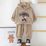 2 Pieces Set Young Boys Casual Academy Style Comfortable Modern Simple Versatile Korean Fashion Loos
