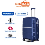 BIG BAG Explorer 28" (PP) TSA Lock Polypropylene Luggage 28 Inch Unbreakable Luggage Bag Travel 28 I