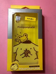 全新 Sanrio Korea 布丁狗 iPhone X case