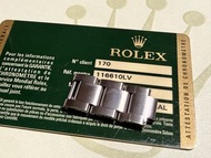 ROLEX 勞力士 原裝 93250 錶帶鏈節 3格｜16610 16610LV Submariner Kermit 綠水鬼｜未使用未撕膠