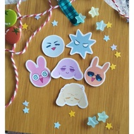 Alien Stage Ivan Till Mizi Sua Hyuna Luka Sticker Set