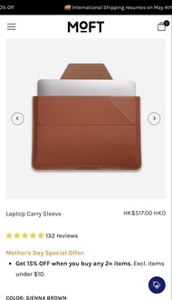 MOFT 3-in-1 Laptop Carry Sleeve