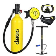 DIDEEP ถังดำน้ำมินิ ถังออกซิเจนความจุ 0.5 ลิตร lunk tank ถังออกซิเจนสามารถพองตัวและนำกลับมาใช้ใหม่ได้ PCP ดำน้ำใต้น้ำประมาณ 6-10 นาที น้ำหนัก 0.45 กก. scuba diving equipmet ถังดำน้ำ scuba มีพร้อม่งที่กรุงเทพฯ