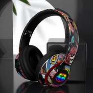Coltonmw Headsets Graffiti Headphones In Mic Gamer Support Card New Year