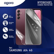 LAYAR Anti-Scratch Hydrogel For Samsung A14 4G Hydrogel SCREEN Protector Film - ANTI SPY, FULL SCREE