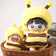 蜜蜂娃衣棉花娃娃衣服20cm娃衣10cm搞怪头套玩偶正版超便宜8.A.5