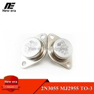 10 Chiếc Bộ Khuếch Đại Công Suất NPN 2N3055 MJ2955 TO-3 Bóng Bán Dẫn Điện Mới