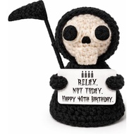 Unique 40th Birthday Gifts for Women Men – Funny 40 Year Old Birthday Decorations Present for Her, H