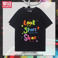 ColdPlay ColdPlay Merchandise Short-Sleeved Men Women 2025 Summer American Loose Casual All-Match T-