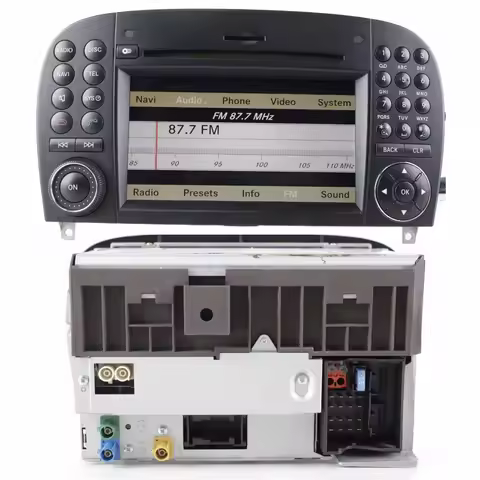 2025 hot sale Android Car Radio Carpaly Navigation+ rearview For SL R129 R230 SL55 SL63 SL65AMG SL28