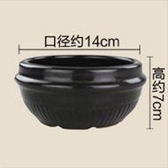 Ceramic rice noodle casserole bowl for bibimbap Commercial ceramic casserole Pot Stone pot for bibim