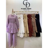 CD (Long-Sleeved Shirt Set + Premium Grade Pants) New Pants Size: Free Size 9182 Bust:115-118 cm/ 44