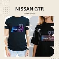 JDM GTR 91 T-Shirt | Nissan GTR Graphic Tee | Sports Car Streetwear | Drift Racing Style | Unisex Sh