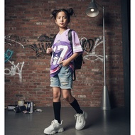 OLIVERKIDS - Boys and girls jersey 3-12 years NO 77 print Full Printing Women Girls Half Vintage Str