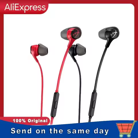 HyperX Cloud Earbuds II 2 Gaming Earphone With Mic Immersive Wired In-game Audio In-Ear Headphone Fo