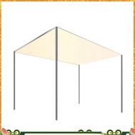Canopy Top Cover 2.6x2.5Meter 300D Canvas Waterproof Awning Gazebo Cover Tent Roof Outdoor Garden Wi