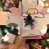 手工卡片禮物盒 Kitty 蛋黃哥 米奇 迪士尼