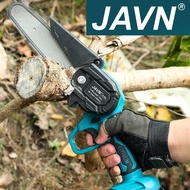 JAVN chain saw Cordless Mini Handheld Pruning Saw Portable Woodworking Electric Saw Cutting Tool