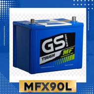 แบตเตอรี่ GS MFX-90L ( 85D26L )และGS MFX-90R( 85D26R ) แบตเตอรี่กึ่งแห้ง 80 แอมป์