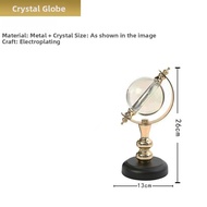 QIUZHISE | Elegant Crystal Globe Decorative Ornaments