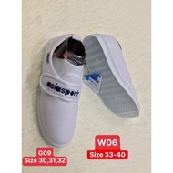 ASIA W06 white and blue shoes, women's size