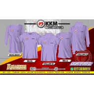 |TSHIRT KKM LIGHT PURPLE|Baju KEMENTERIAN KESIHATAN|MUSLIMAH|COLLER| Lelaki & Wanita|KKM Work Wear |