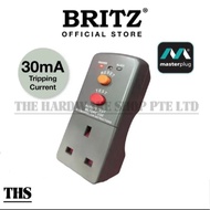 MASTERPLUG Safety RCD Plug 30MA-（Black）