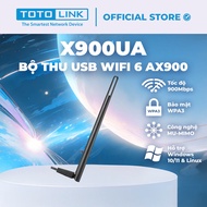 Bộ thu USB Wi-Fi TOTOLINK X900UA - USB chuẩn Wi-Fi 6 AX900 Mbps dễ sử dụng cho PC Laptop