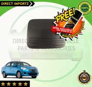 Mitsubishi Mirage G4 2016 to 2025 Gas Tank Garnish Cover Matte Black 2017 2018 2019 2020 2021 ( Car 