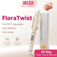 UKLISS Automatic Hair Curler Lazy Curling Iron No Skill Needed Fast Heating Anti Frizz Hair Styler